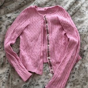 Adorable pink lily Pulitzer sweater